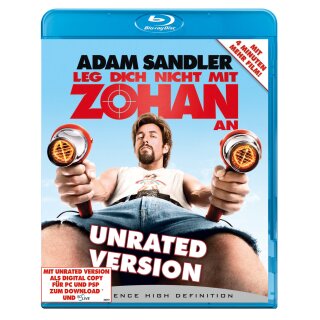 Leg dich nicht mit Zohan an - Unrated  (+ DigitalCopy-DVD)