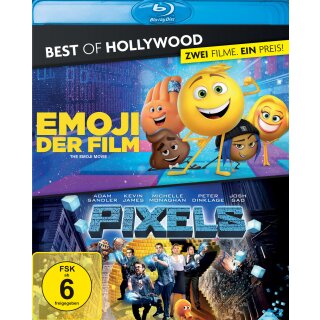Emoji - Der Film/Pixels - Best of Hollywood  [2 BRs]
