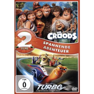 Die Croods - Turbo Box  [2 DVDs]