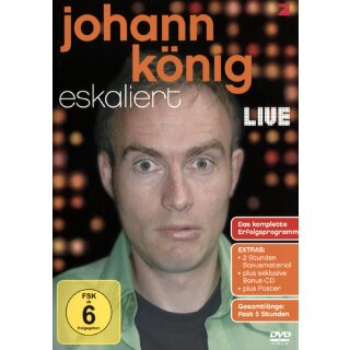 Johann K&ouml;nig - Eskaliert/Live  (+ CD)