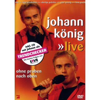 Johann K&ouml;nig - Live/Ohne Proben nach oben  (+CD)