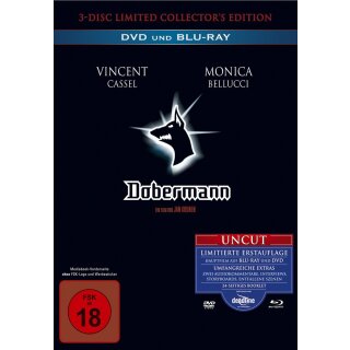 Dobermann - Uncut  [LCE] [2 DVDs]  (+ BR)
