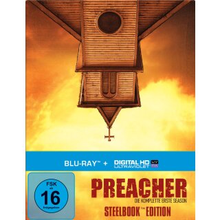 Preacher - Die komplette erste Season - Steelbook [3 BRs] (+ Bonus Blu-ray)