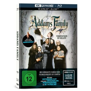 Addams Family - 2-Disc Limited Collectors Edition im Mediabook (4K Ultra HD) (+ Blu-ray)