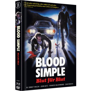 Blood Simple - Mediabook - Cover A Retro - Limited Edition (Blu-ray+DVD)